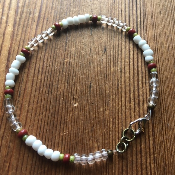 9 in. Men's Beaded Bracelet, Handmade Men's Bracelet Handmade - Picture 5 of 6